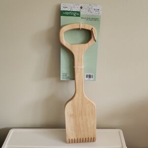 Wood Grill Scraper - Natural Tan